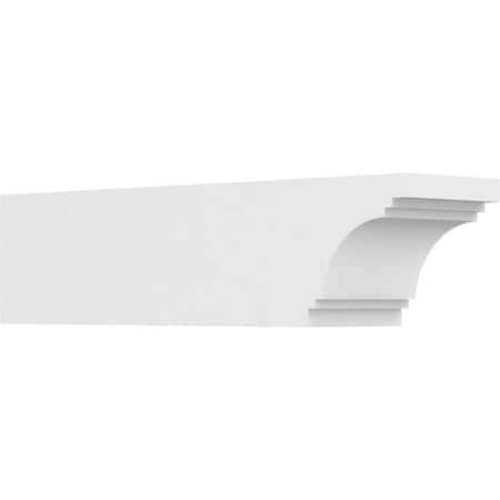 Ekena Millwork Standard Pescadero Architectural Grade PVC Rafter Tail, 6"W X 6"H X 24"L RFTP06X06X24PEC